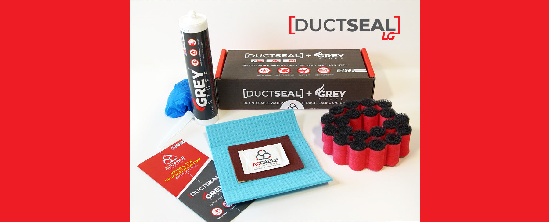 How to Seal a Cable Duct using Duct Seal LG