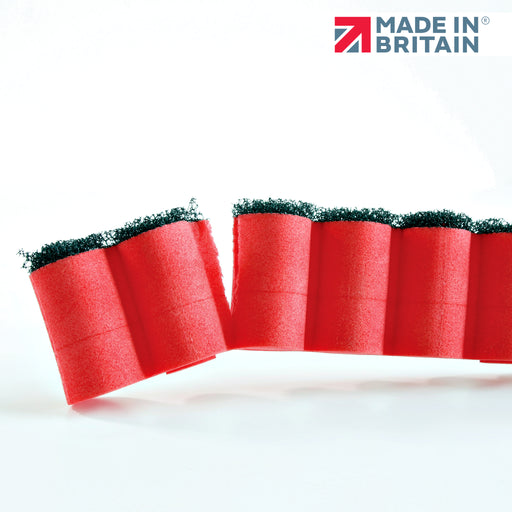 Circular string of foam tubes, used within Duct Seal LG, re-enterable duct sealing kit