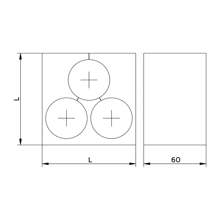 Hawke HF Trefoil Blocks
