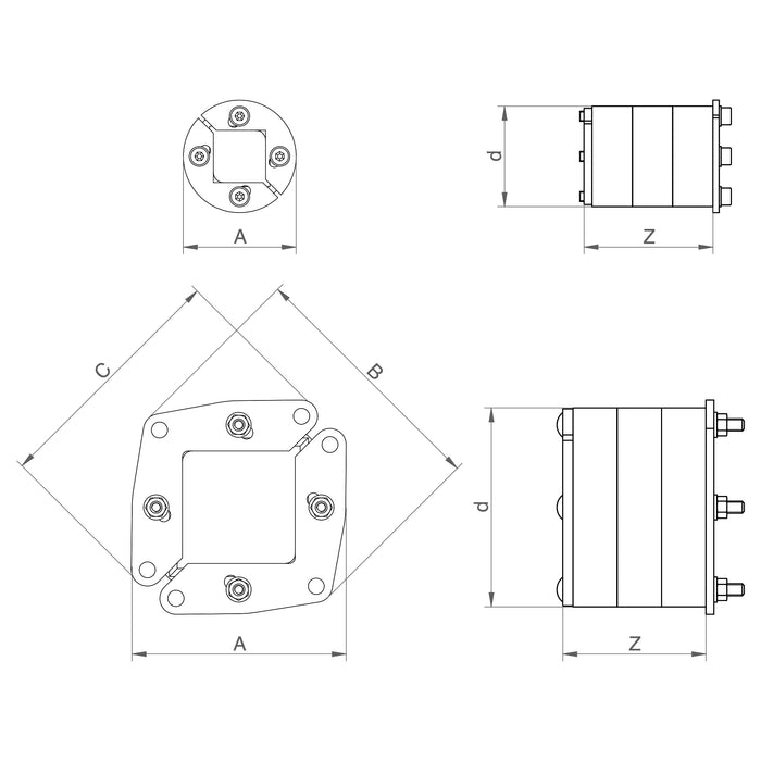 Hawke HRTO Round Transit Frame