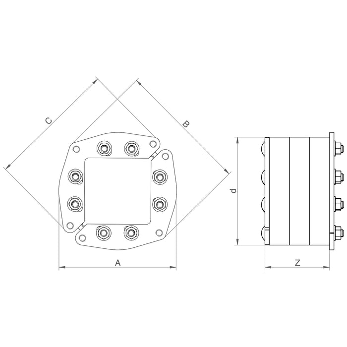 Hawke HRTO Round Transit Frame