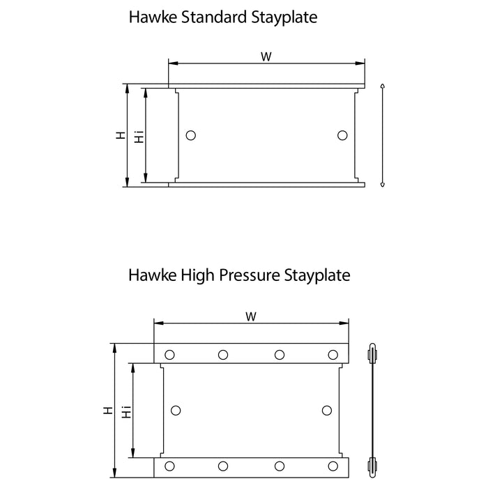 Hawke Stayplates