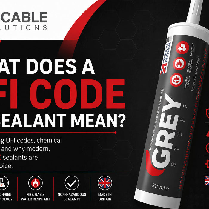 What Does a UFI Code on Sealant Mean? | AC Cable Solutions