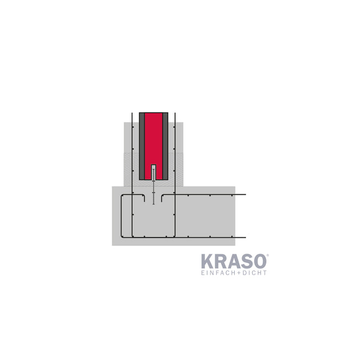 KrasoFlex Star Tube - Concrete Crack Inducer