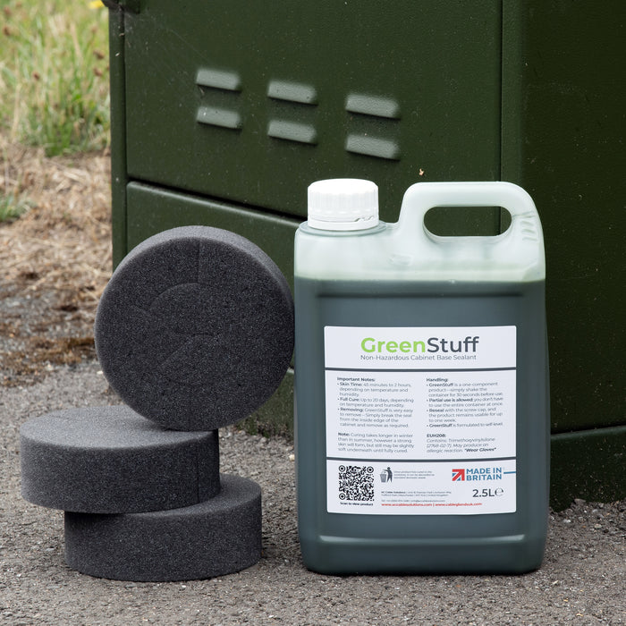 GreenStuff Non-Hazardous Cabinet Base Sealant