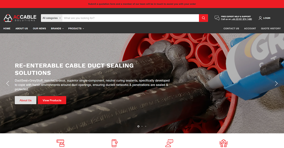 AC Cable Solutions | Cable & Pipe Duct Sealing Systems