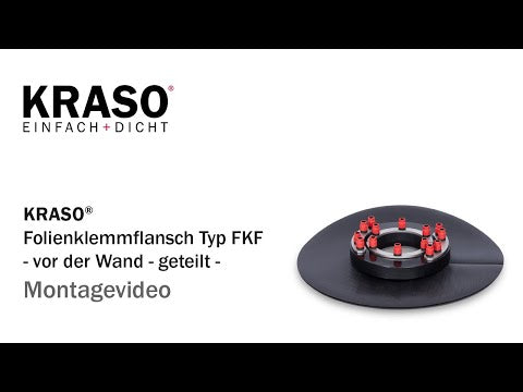 Kraso – Tanking Membrane Duct Sealing System – Type FKF Video 2